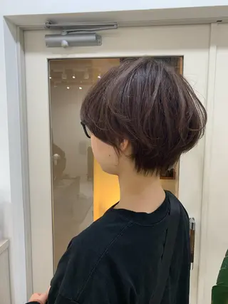 ショート 前田 健太のヘアスタイル