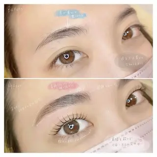 マツエク・マツパ ロレインブロウ八戸店所属・Honma Yuukaのマツエク・マツパデザイン