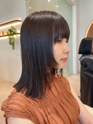 ミディアム 🎀レイナ/透明感 /艶感/髪質改善🎀のヘアスタイル