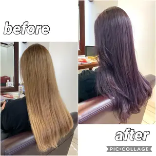 ロング カラー 🫧髪質改善×艶髪 🫧根本泰成🫧のヘアスタイル