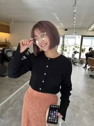 ショート nelke/レイヤー 立川/ブリーチのヘアスタイル