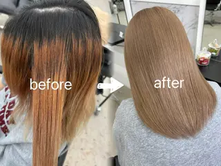 ミディアム 八代 珠羽のヘアスタイル