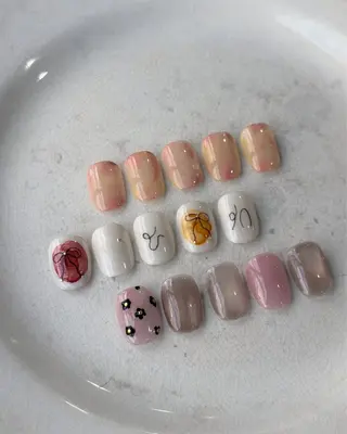 ネイル kurumi 🧸のネイルデザイン