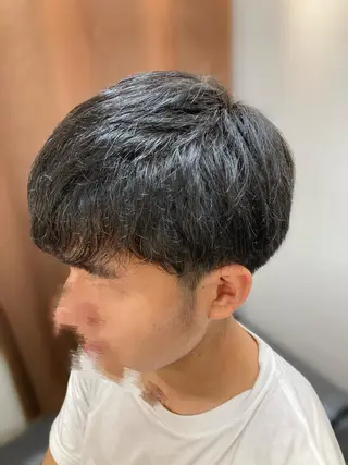 ショート メンズ 徒歩3分ビジネスマン カット👦🏻うしだのヘアスタイル