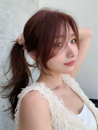 ロング KURO/ズボラでも できる韓国ヘアのヘアスタイル