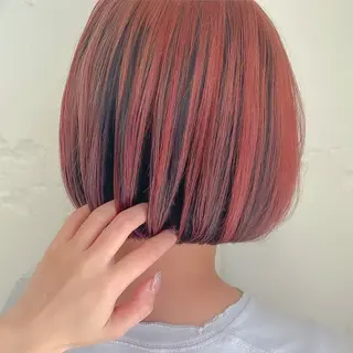 ミディアム カラー UP-PU ART  HAIRのヘアスタイル