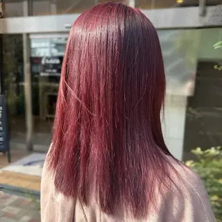 カラー 栄 こずえのヘアスタイル