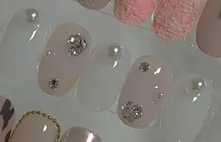 カラー ネイル UniqueNail 長さだし専門店のネイルデザイン