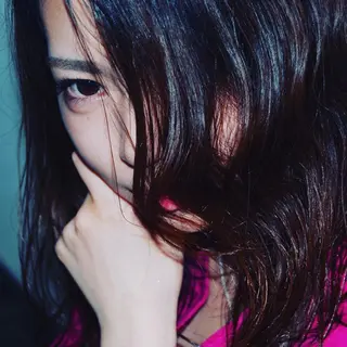 セミロング カラー 松下 智也のヘアスタイル