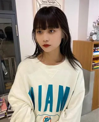 セミロング カラー 丹治 一輝ボブ/ショートのヘアスタイル