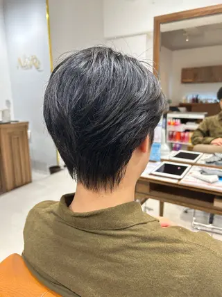 ショート メンズ 山﨑 燦人のヘアスタイル