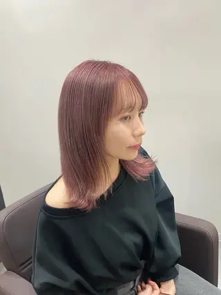 ミディアム attrait所属・アトレ＊個室サロン himekaのヘアスタイル