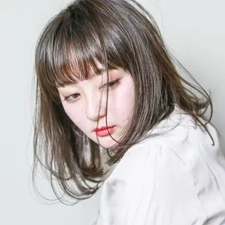 ミディアム 横井伴典 矢場町 メンズカット/パーマのヘアスタイル