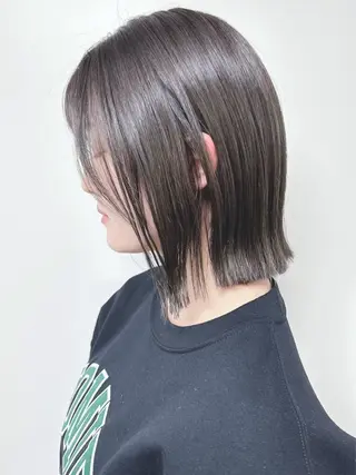 ミディアム モリオフロムロンドン原宿本店所属・ショート/ボブ/ハイ トーン/Nanahaのヘアスタイル