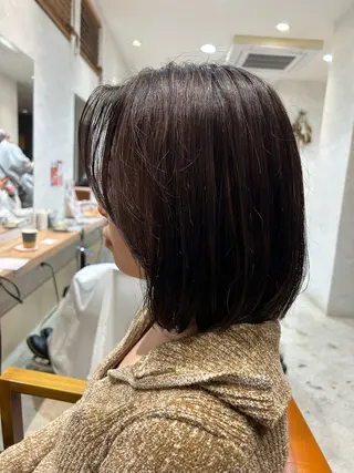 ショート カラー メンズパーマ✨️村越 雄斗のヘアスタイル