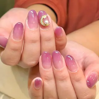 ショート カラー ネイル ネイルサロン リリーブランシュ所属・森 瑞紀のネイルデザイン