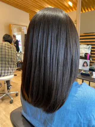 ロング パーマ 関口 友行のヘアスタイル