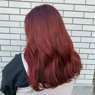 カラー 小顔レイヤー/ 透明感カラー/増田のヘアスタイル