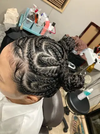 ヘアアレンジ Hair room Leaのヘアスタイル