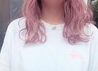 ロング カラー HARUKIMINATO横浜所属・デザインカラー モデル募集🌈のヘアスタイル