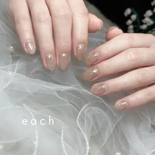 ネイル 𝒆𝒂𝒄𝒉 kanako 🕊のネイルデザイン