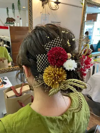 ヘアアレンジ 廣元 早紀のヘアスタイル