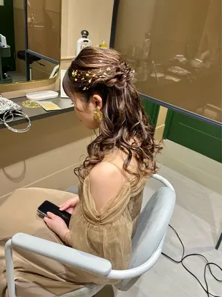 ロング ヘアアレンジ 🫧tomoka 透明感カラー🫧のヘアスタイル