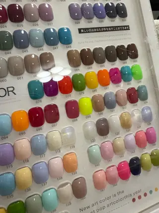 ネイル マンネイル所属・齊 匯楡のネイルデザイン