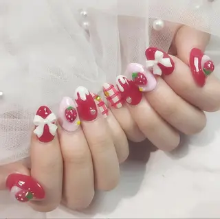 ネイル あ きのネイルデザイン