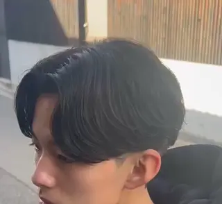 ミディアム パーマ メンズ Mio”ZONE所属・Mio ZONEのヘアスタイル