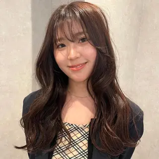 カラー レイヤー 東実桜のヘアスタイル