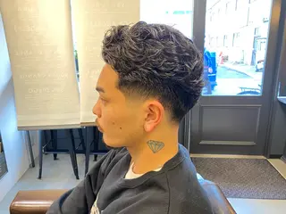 ミディアム パーマ リレーション 2ndのヘアスタイル