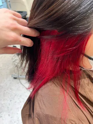 カラー ダブルカラー/派手髪 アンジのヘアスタイル