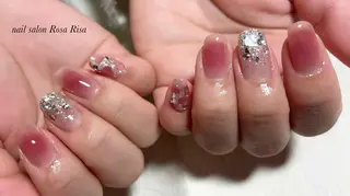 ミディアム ネイル ネイルスタジオ シェイクユアハンズのネイルデザイン