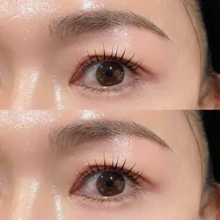 マツエク・マツパ 笠井 彩花のマツエク・マツパデザイン