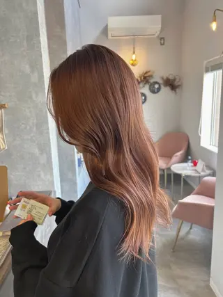 ロング カラー PACE所属・ayumi ／透明感カラーのヘアスタイル