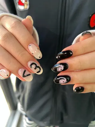 ネイル Hata nail /個性派ニュアンスのネイルデザイン