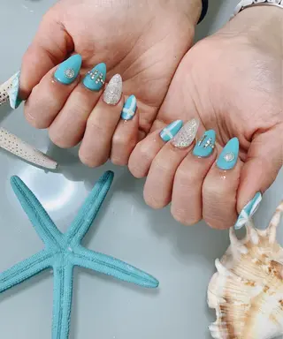 ネイル 🌙🫧CHARME (RUKA)🦋🫧のネイルデザイン