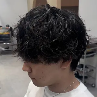 パーマ メンズ 当日予約⭕️ fifth渋谷太田のヘアスタイル
