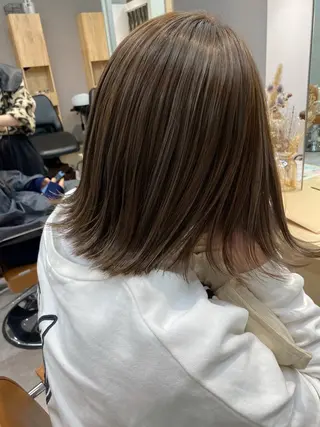 ミディアム 藤田 和輝のヘアスタイル
