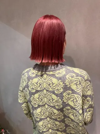 ショート ボブ/透明感カラー /坂口恵梨子のヘアスタイル