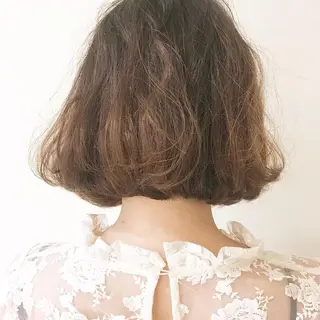 ミディアム パーマ セルフホワイトニング Ines渡辺リエのその他イメージ