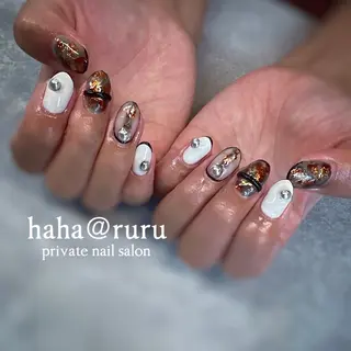 ネイル haha@ ruruのネイルデザイン