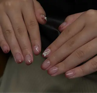 ネイル mori yuina ┆͓̽ NUDGEのネイルデザイン