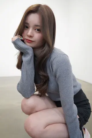 ロング カラー ⭐️店長⭐️ 小淵陸玖のヘアスタイル