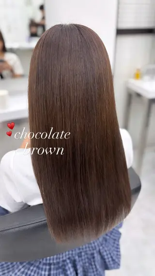 セミロング Hina🎀♡ 暖色/縮毛のヘアスタイル