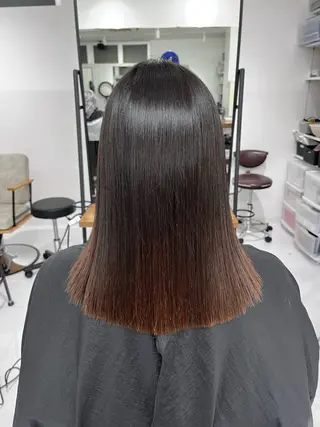 ミディアム stud.所属・髪質改善/韓国ヘア yunaのヘアスタイル