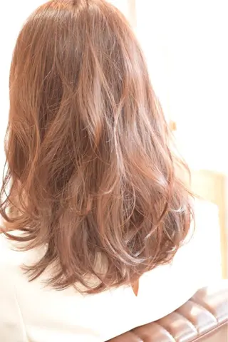 ミディアム 小野 修平のヘアスタイル