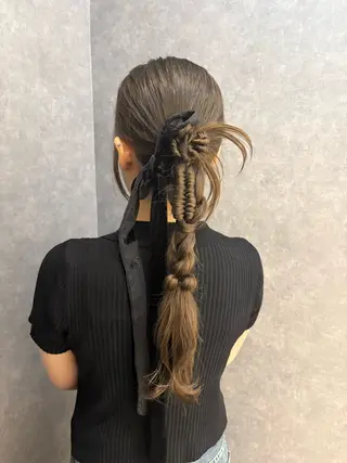 ロング ヘアアレンジ LaBless ‎♡ 艶カラー/RIOのヘアスタイル