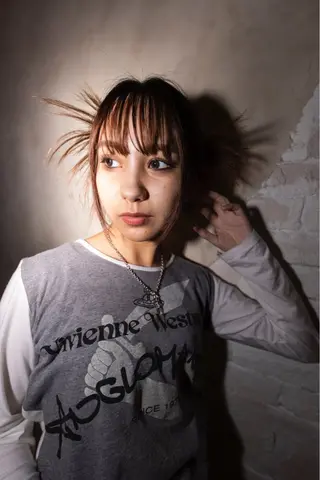 セミロング カラー CALM所属・原宿/ルーツカラー/ しゅんぺいのヘアスタイル